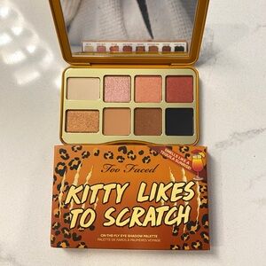 【Brand New】Too Faced Kitty Likes to Scratch Eyeshadow Palette - full size